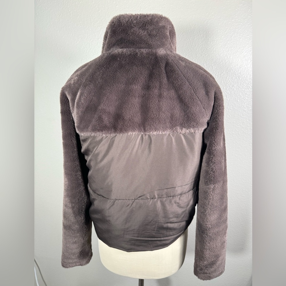 And Now This Women's Puffer Jacket Brown size XSMALL - Picture 6 of 9